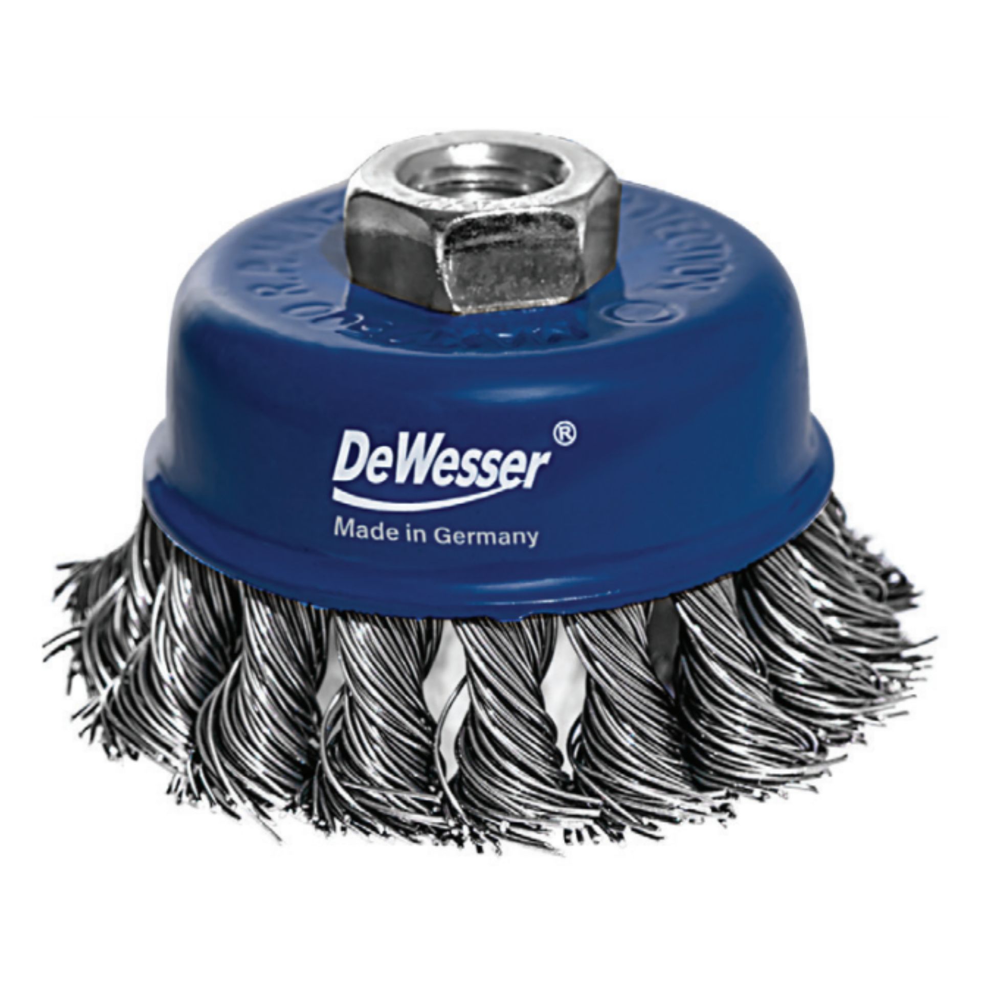 CUP WIRE BRUSH TWISTED SS