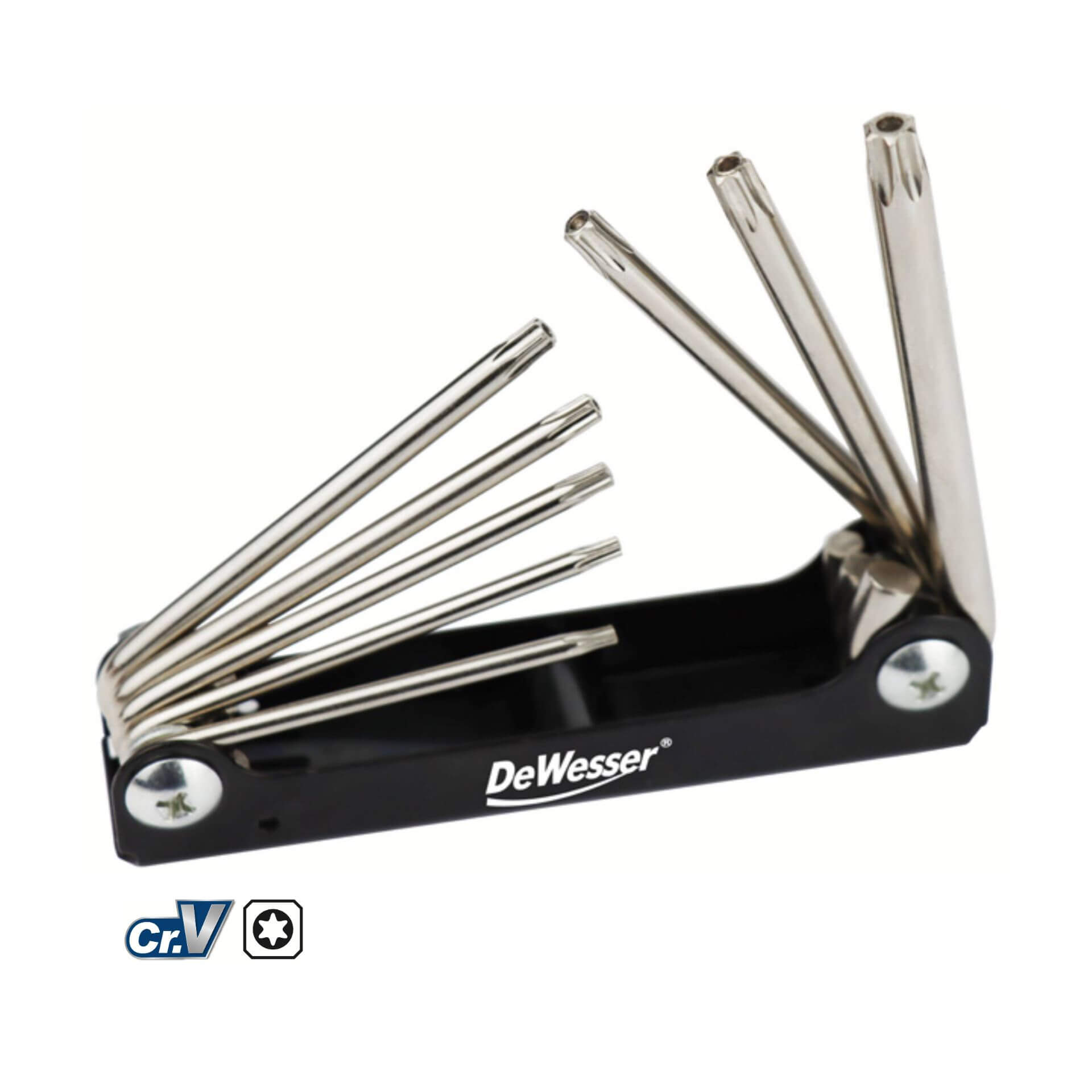 FOLDING TORX KEY SET