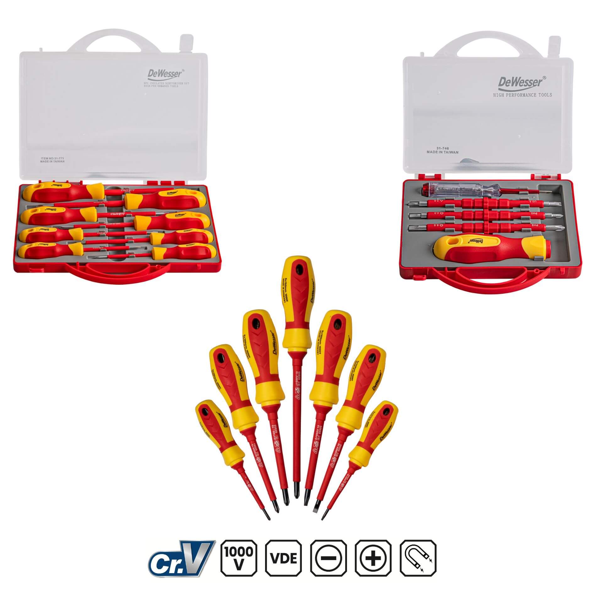 INSULATED SCREWDRIVER SET