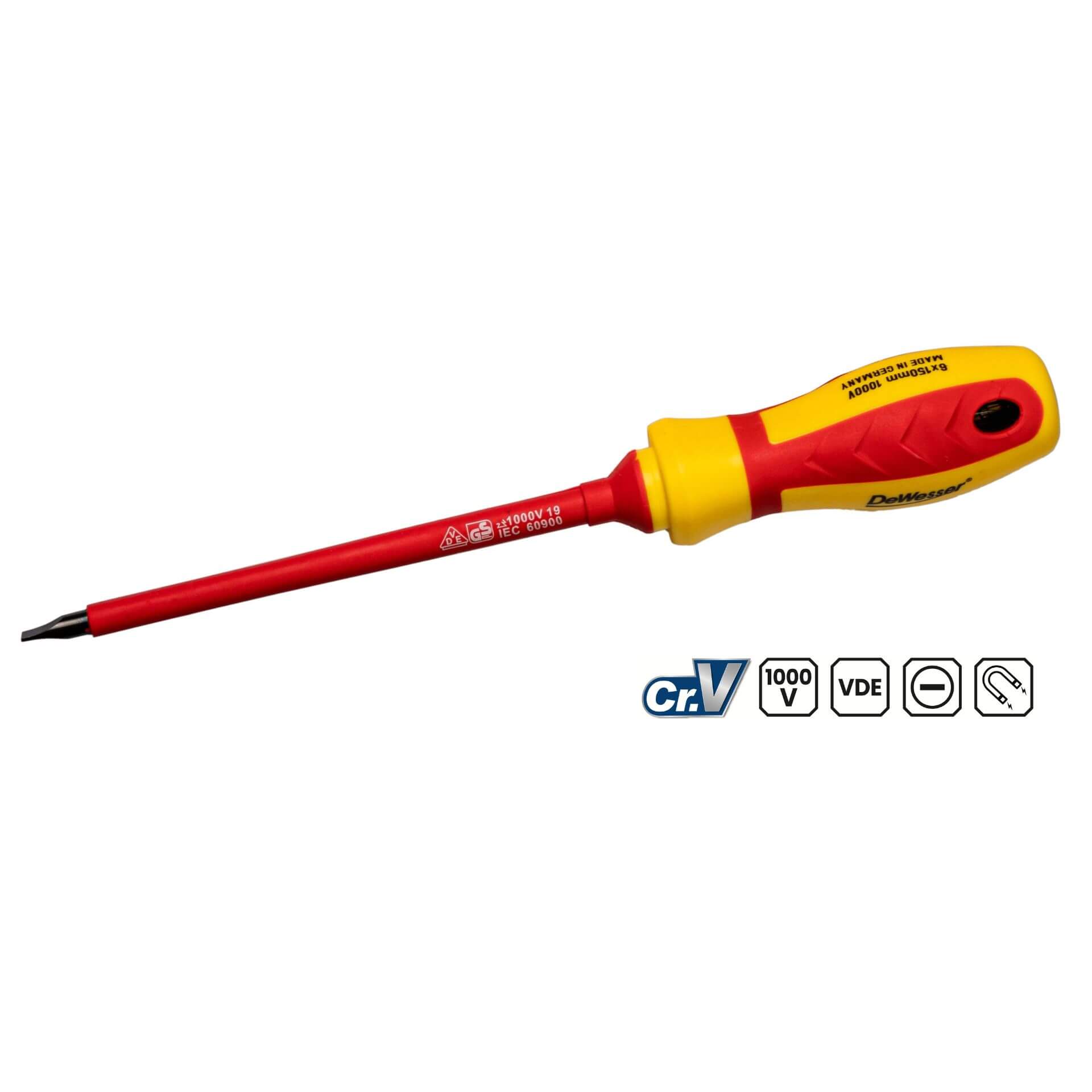 INSULATED SCREWDRIVER (SLOTTED)