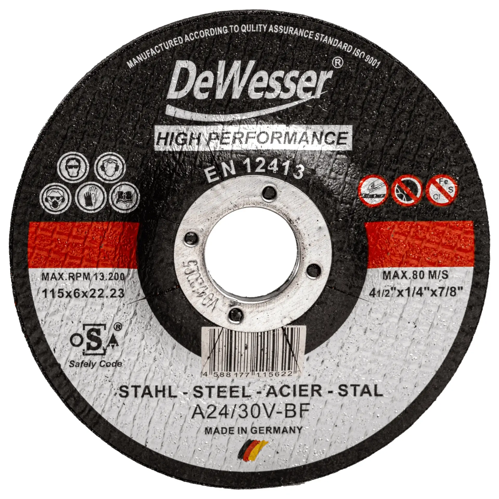 METAL GRINDING DISC