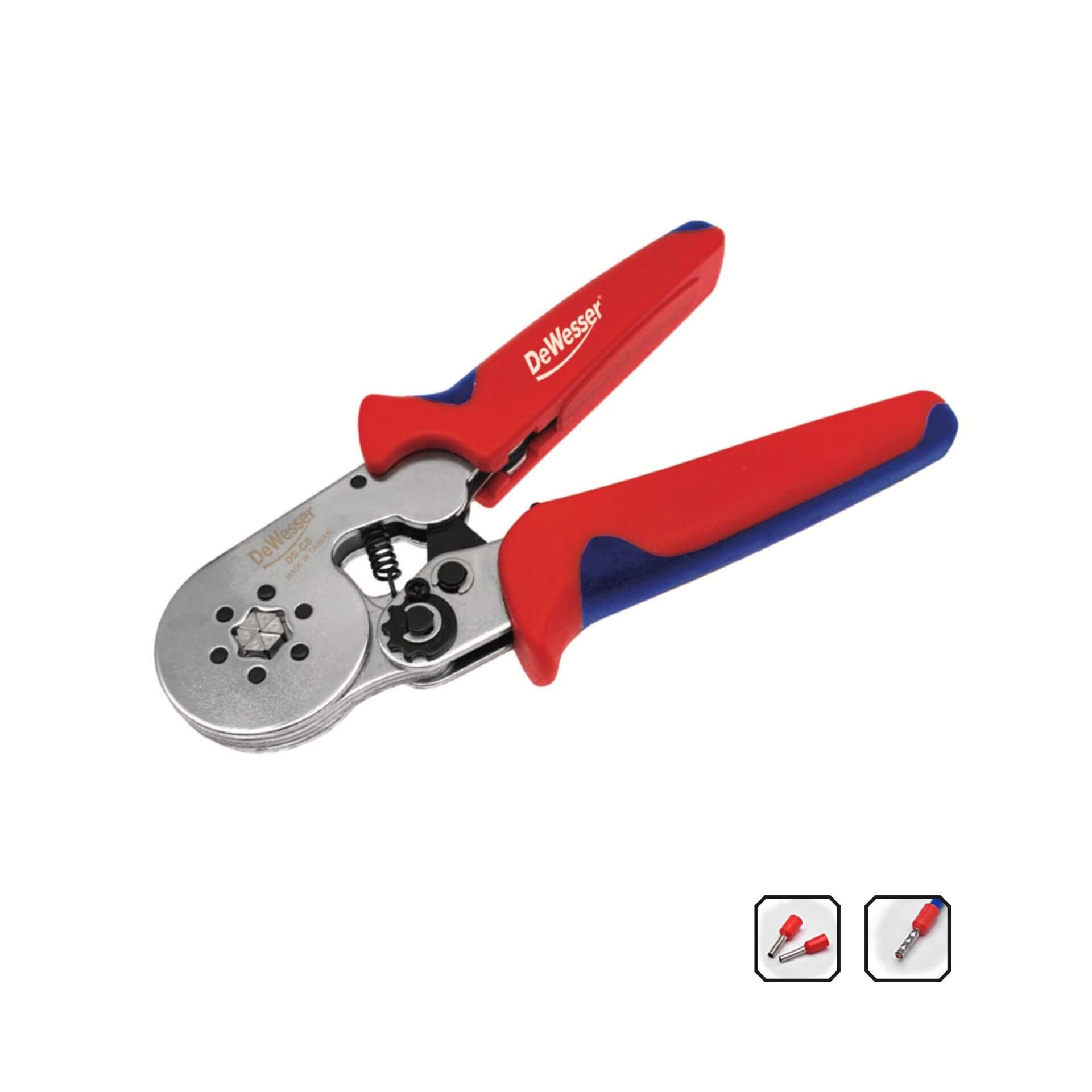 SQUARE RATCHET CRIMPING PLIER
