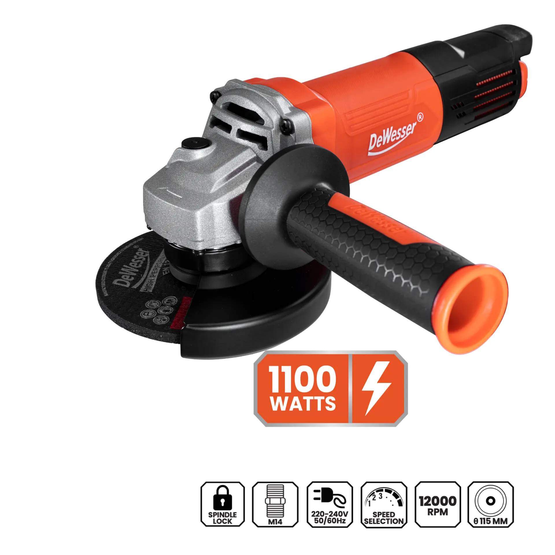 Angle Grinder (115mm 1100W)