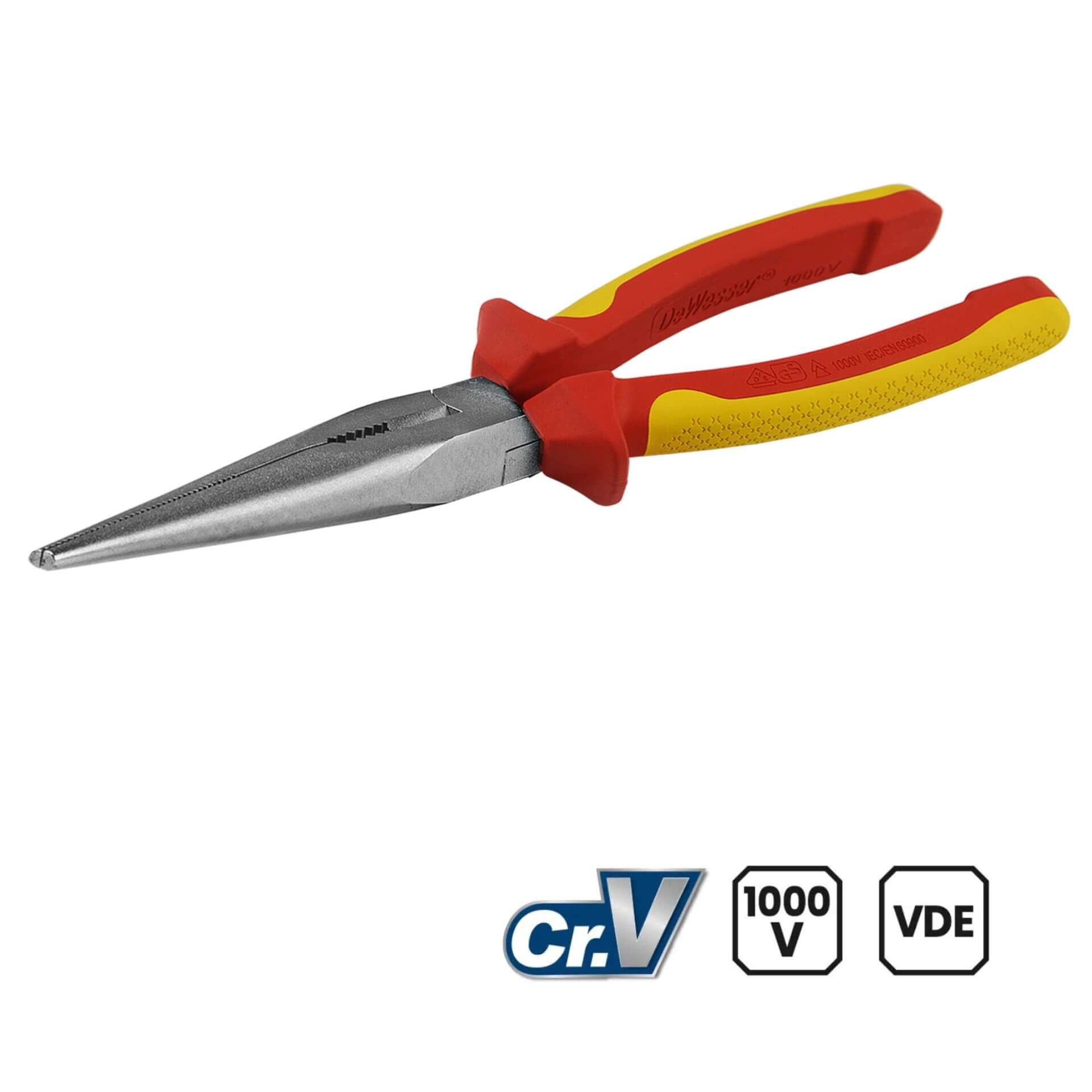 VDE LONG NOSE PLIERS