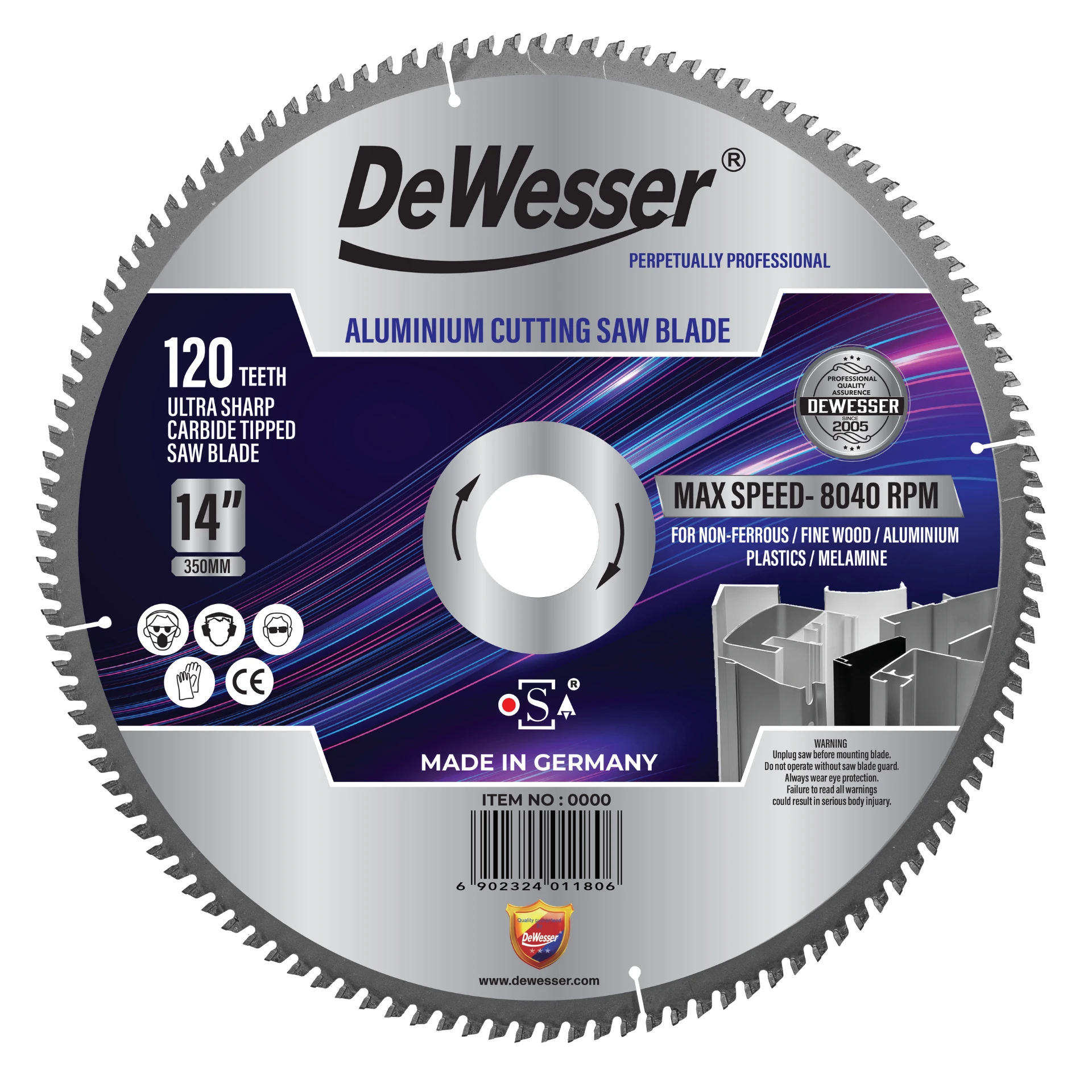 Aluminium Cutting Saw Blade