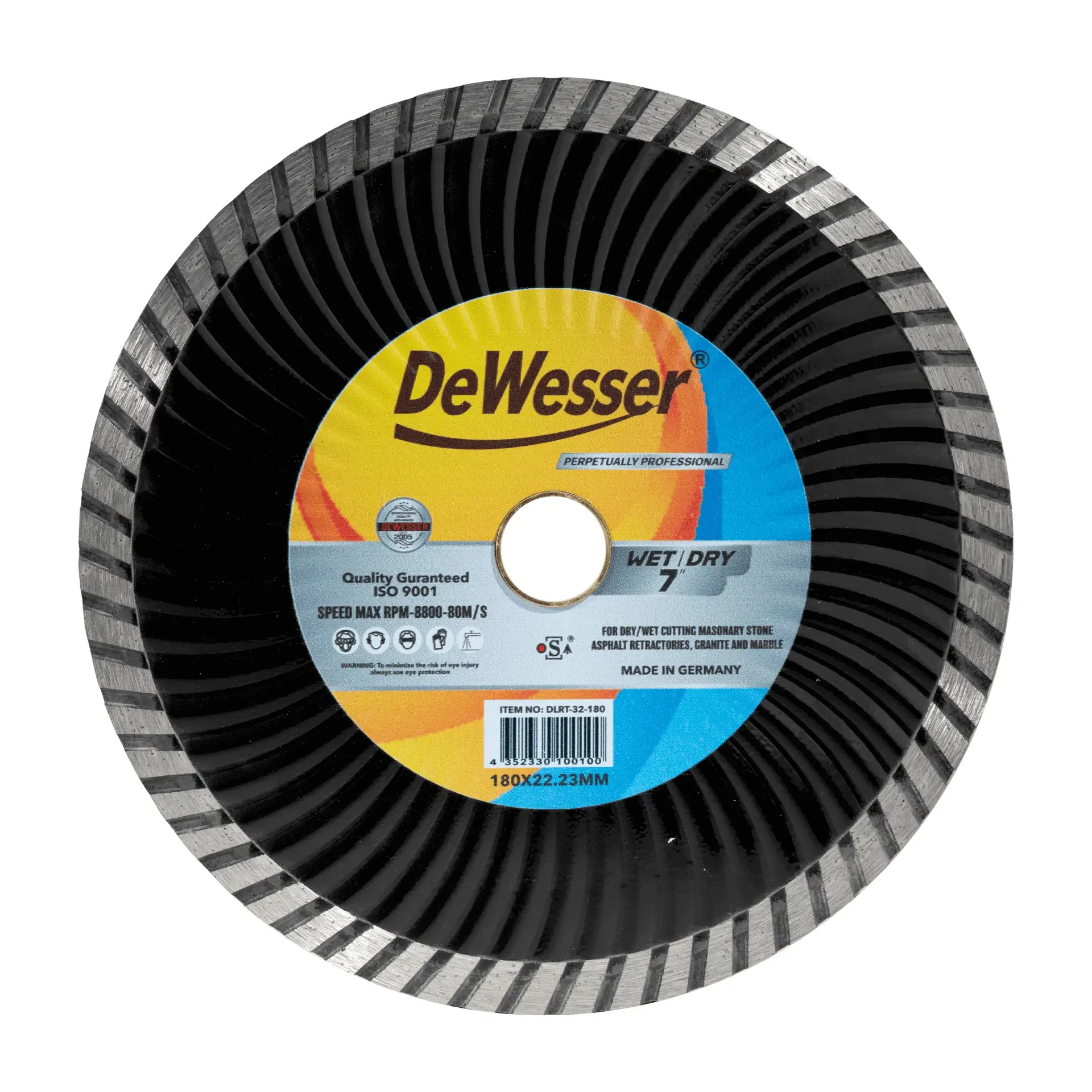 DIAMOND CUTTING DISC TURBO