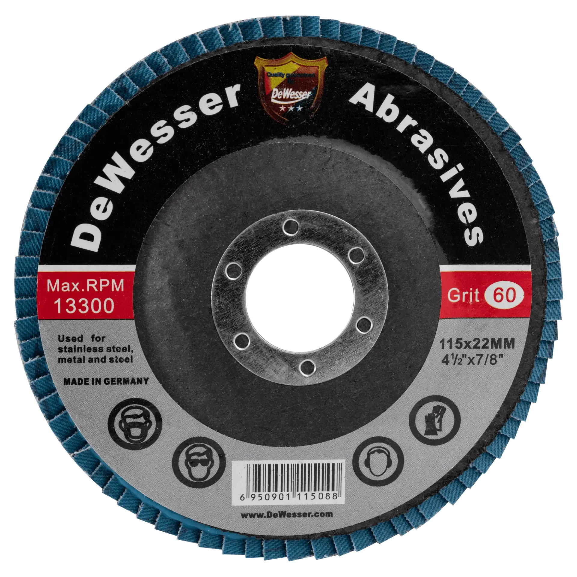 FLAP DISC FOR STAINLESS STEEL