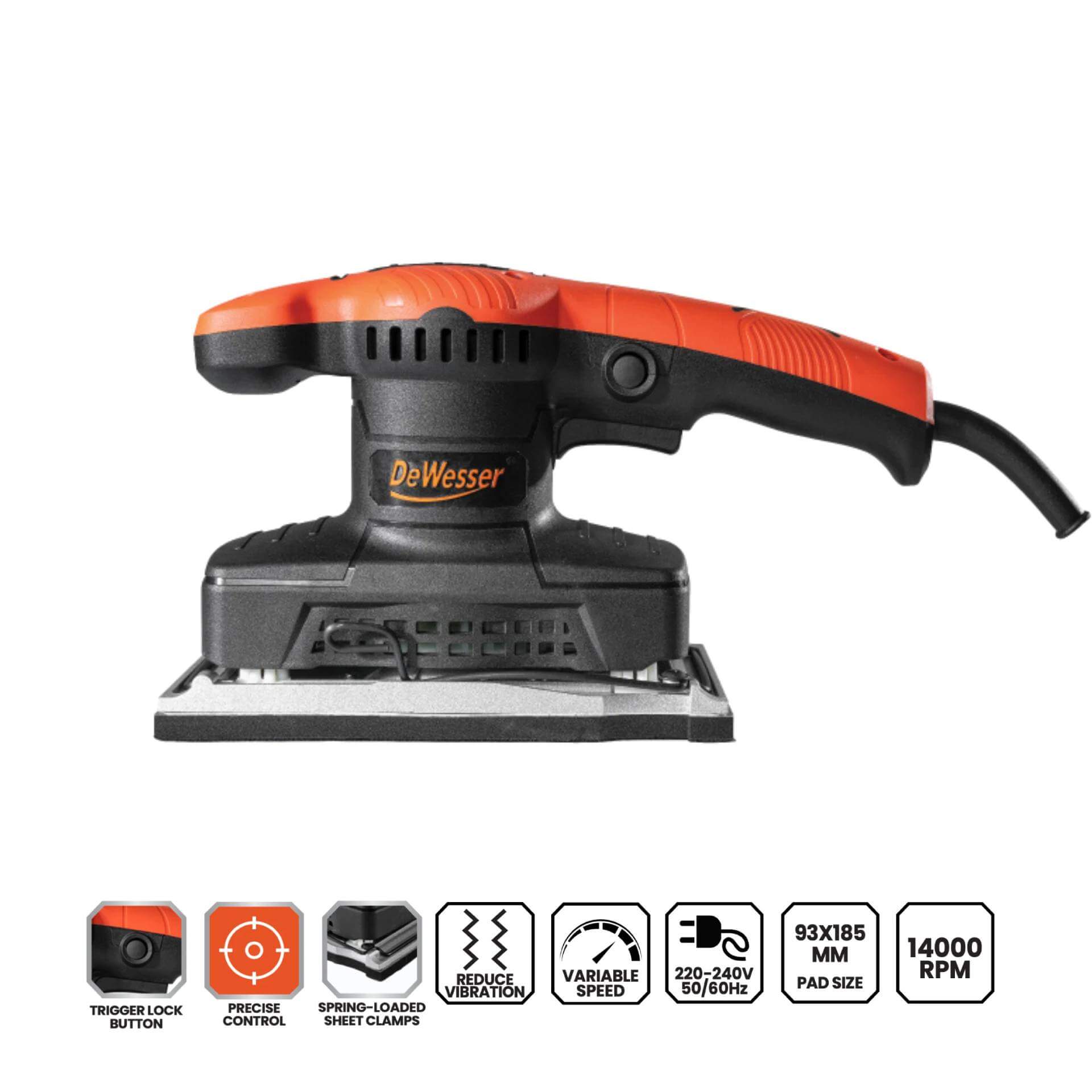 SHEET ORBITAL SANDER